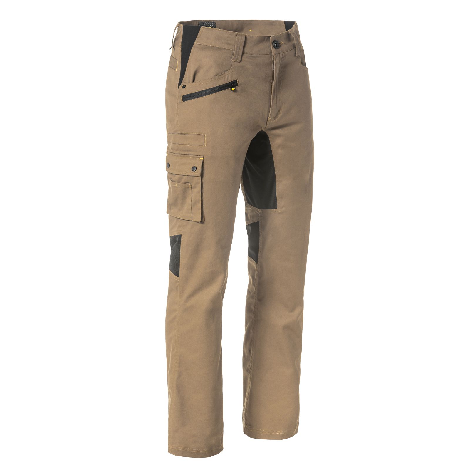 Men's Caterpillar Operator Flex Pants Khaki Ireland SJKA62075